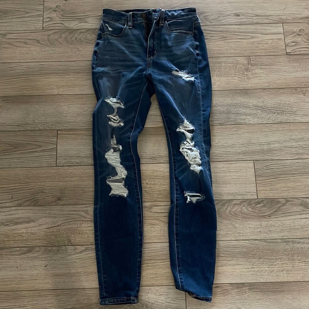 American Eagle high-rise stretchy jean size 00